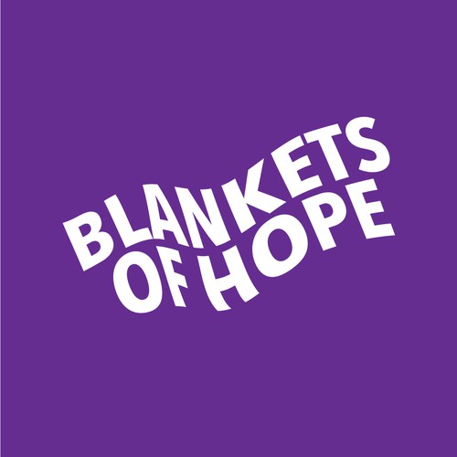 Logo for Blankets of Hope, a non-profit organization