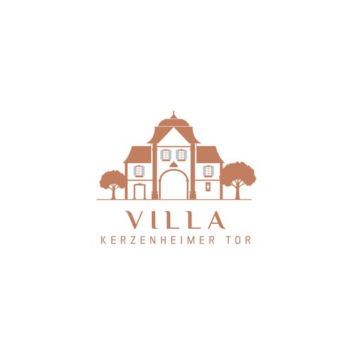 Villa kerzenheimer tor logo design