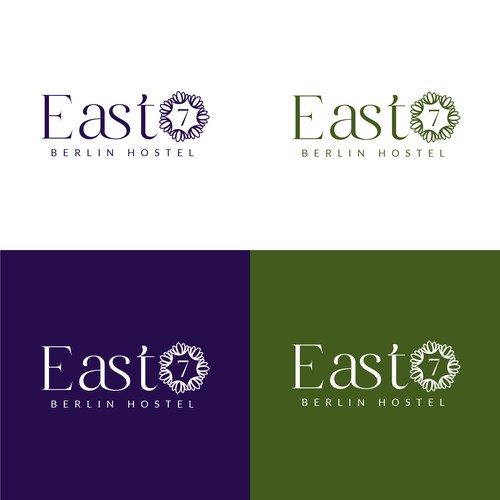 Hostel Branding Logo – EastSeven Berlin