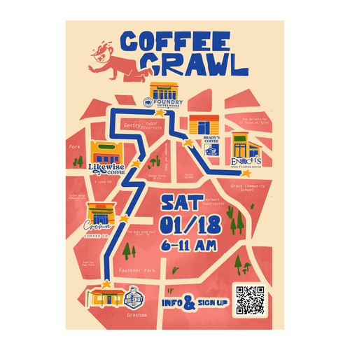 MAP EVENT POSTER