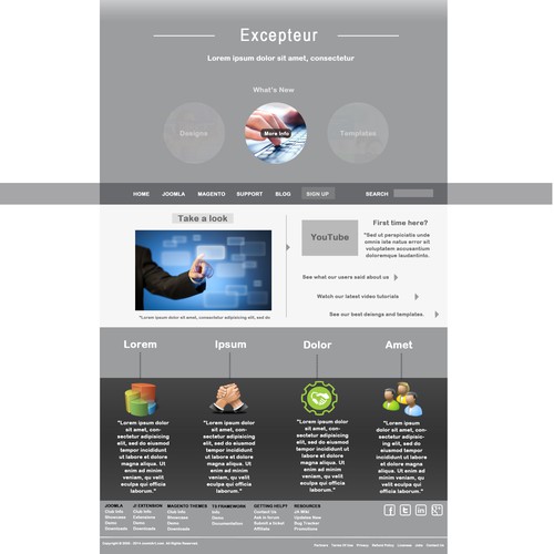 JoomlArt Design Contest #02 - Corporate / Business