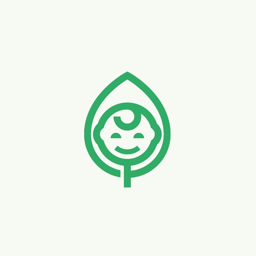 Iconic logo for child health protection organization