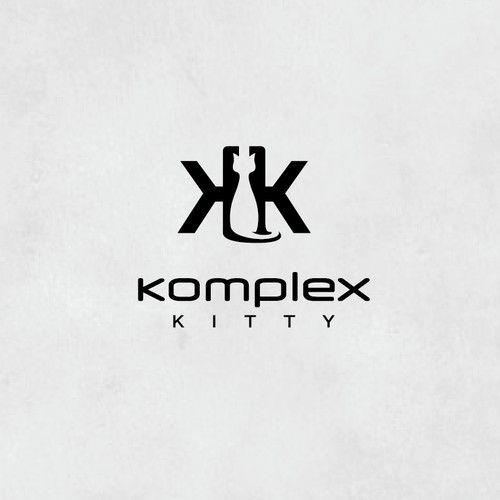 Create an elegant and simple logo to suit modern cat furniture by Komplex Kitty