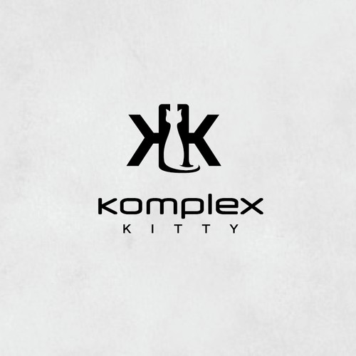 Create an elegant and simple logo to suit modern cat furniture by Komplex Kitty