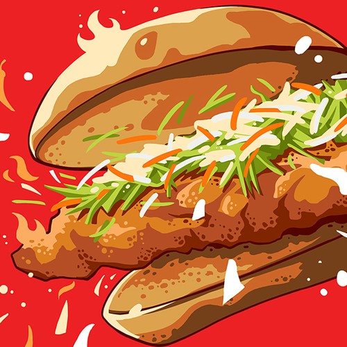 Illustration for Mico's Hot Chicken