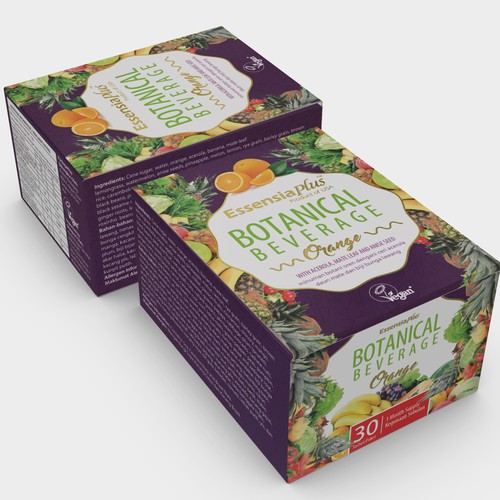 Beverage packaging for Essensia Plus