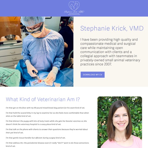 Stephanie Krick, VMD