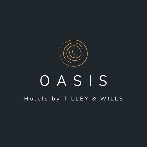 Design a logo for "Oasis Hotels"