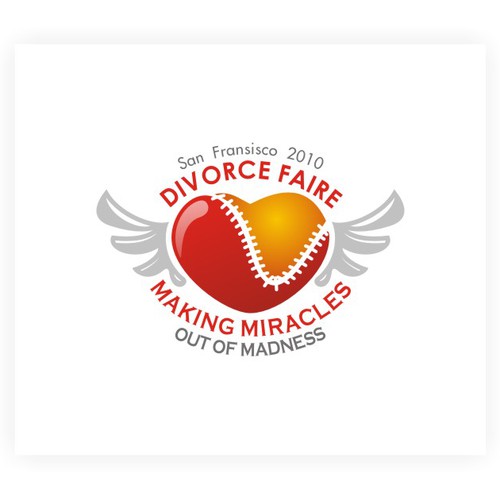 logo design for divorce faire