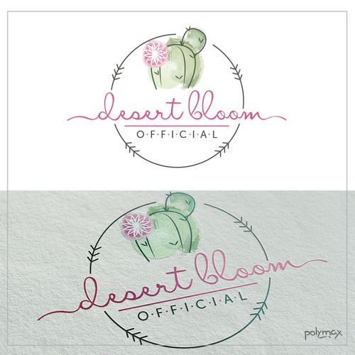 Desert Bloom Logo Design