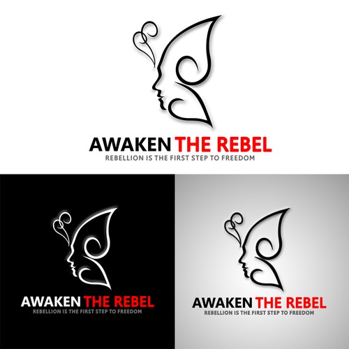 Logo concept for Awaken The Rebel