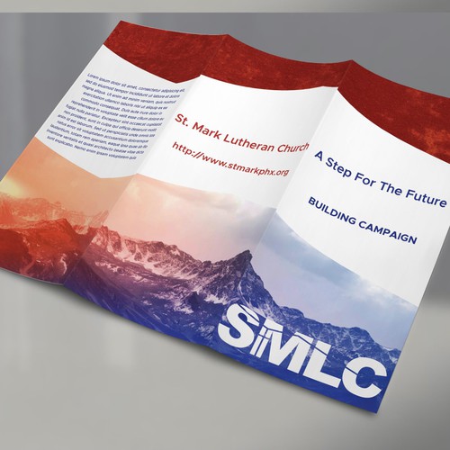 Brochure design 3-fold