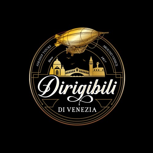 Identity for the airship tours around Venice 