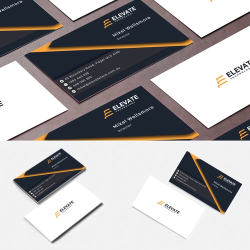 elevate business card