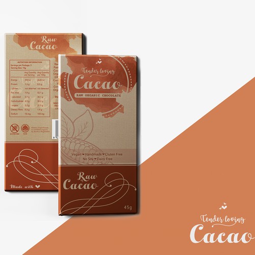 Chocolate retro designs