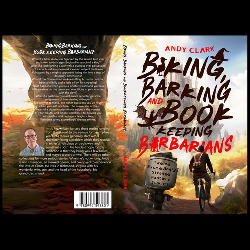 Biking, Barking and Book Keeping Barbarians