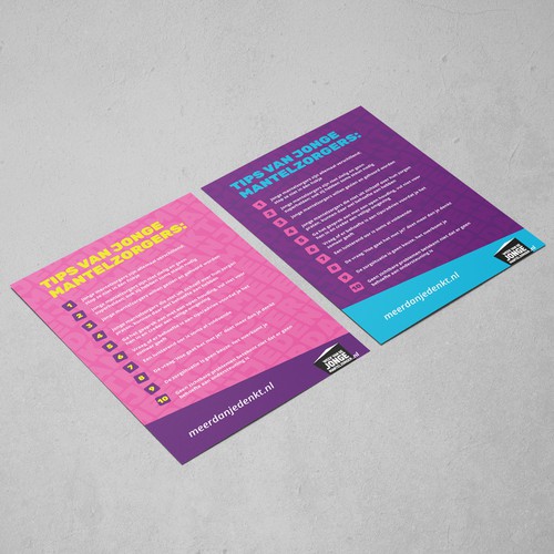 Flyer design Week van de JMZ