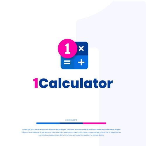 Calculator Logo Concept