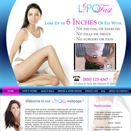 Body Sculpting Website Needs Gorgeous Design