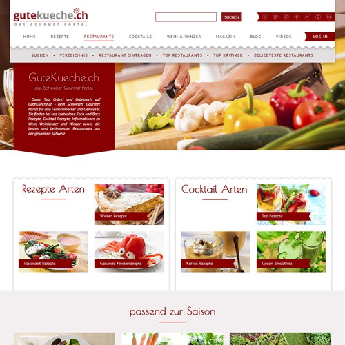 Web page design