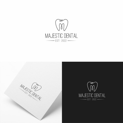 Dental Minimal logo design