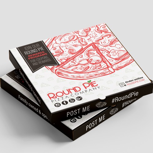 Pizza Box Redesign | Concept 2