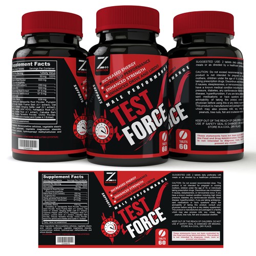 Label for supplement 