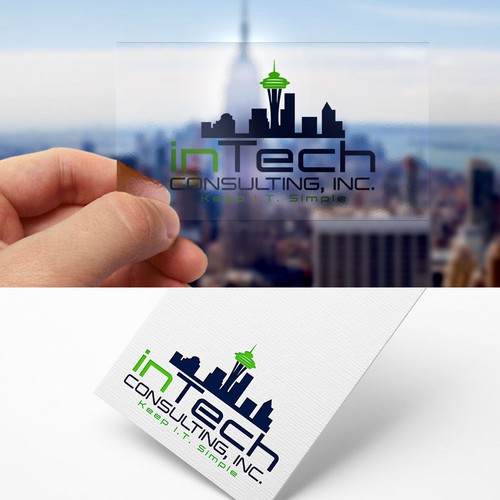 Create an eye catching logo for an I.T. company