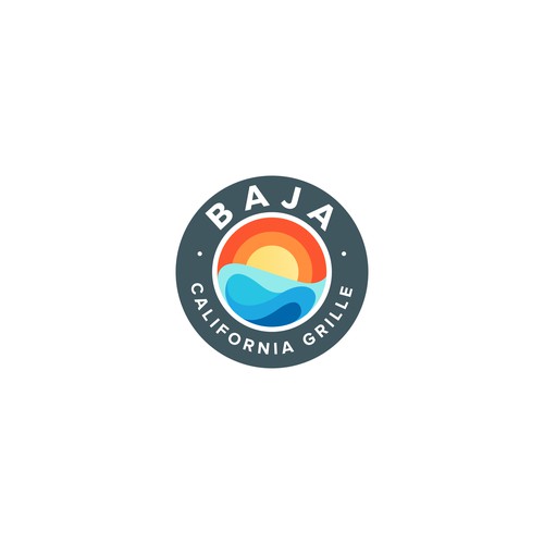 Sunny logo for Baja California Grille