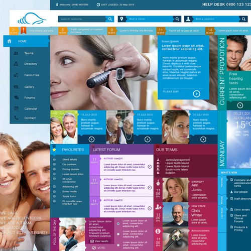 Bay Audiology  needs a new website design