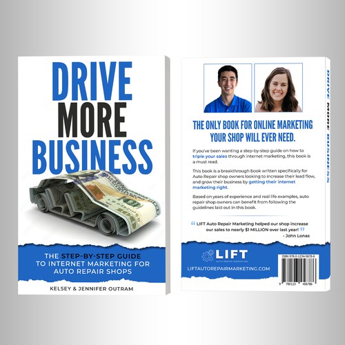 Drive More Business book cover contest winner