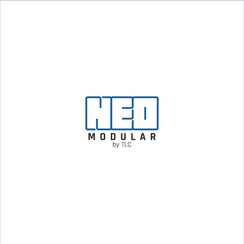 Concept logo for modular solutions