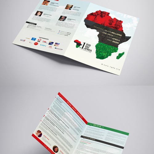 Half-Fold Brochure Design Lettersize