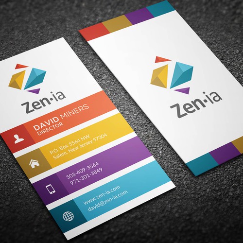 Zen-ia Business Card