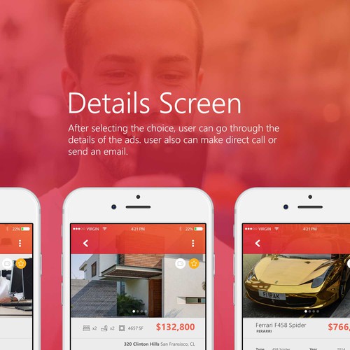 Design an elegant simple classified mobile iPhone app.