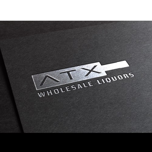 Create a logo for ATX Wholesale Liquors