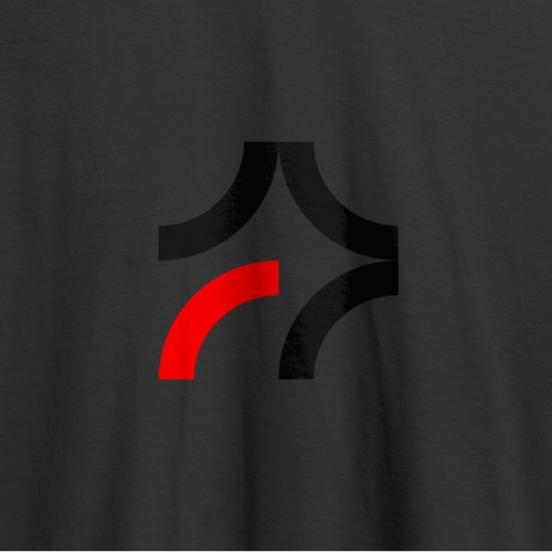 Cool logo design depicting the abstract shape of a north star from which one part is evolved to help forming an abstract letter F. Originally proposed for Nordstern Finance.