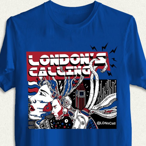 London's calling t-shirt 2018