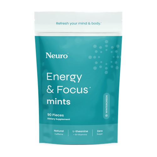 Neuro gum ENERGY & FOCUS PACKAGING DESIGN
