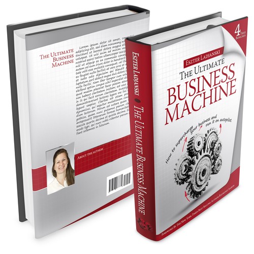 Create a Professional and Elegant Book Cover For A Business Book