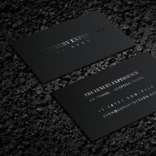 Minimal business card