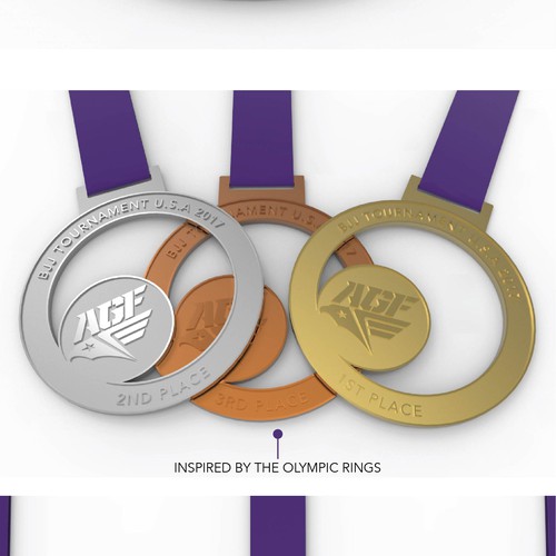 BJJ Medal Design 