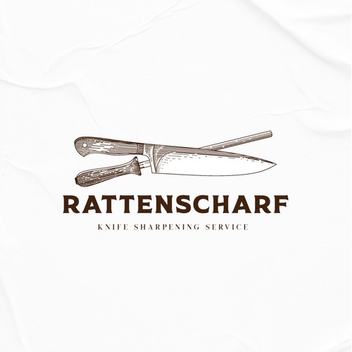 Logo for Knife Sharpening Brand