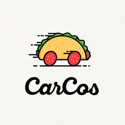 Colorful logo for CarCos