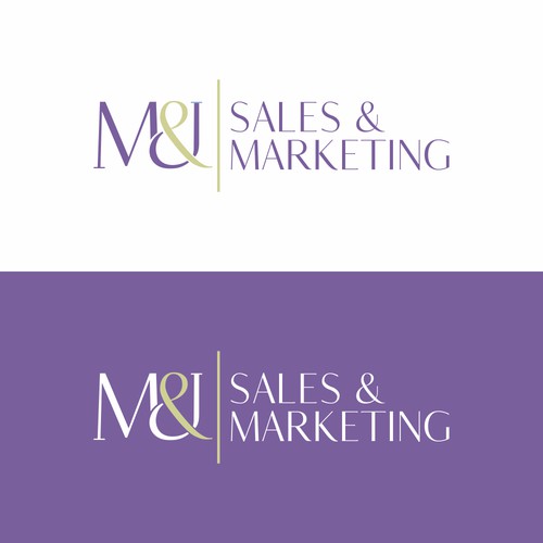 M&J Sales & Marketing Identity