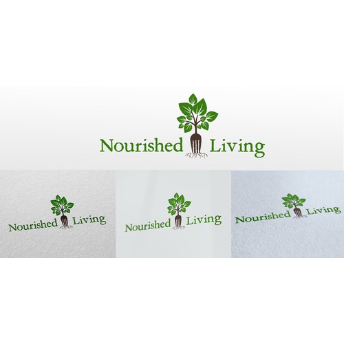 logo for Nourished Living