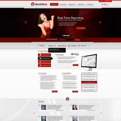 WebDesign For NorthNine