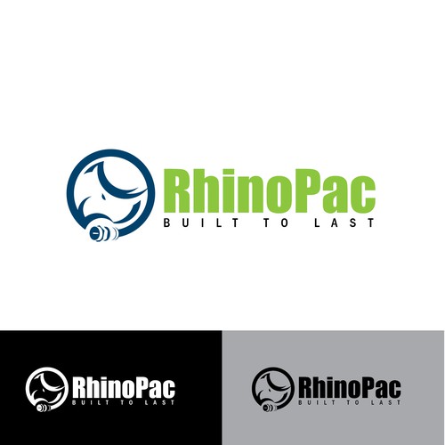 LOGO CONCEPT FOR RHINOPAC