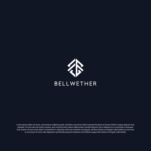 Bellwether logo for political/media consultancy