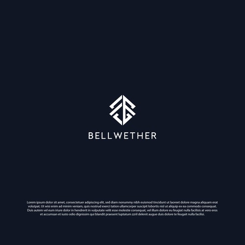 Bellwether logo for political/media consultancy